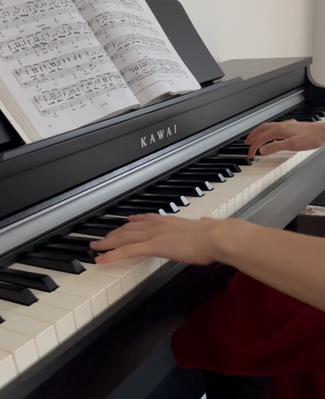 Foto Lena am Klavier