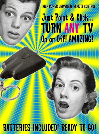 TV-B-Gone Kit in Aktion